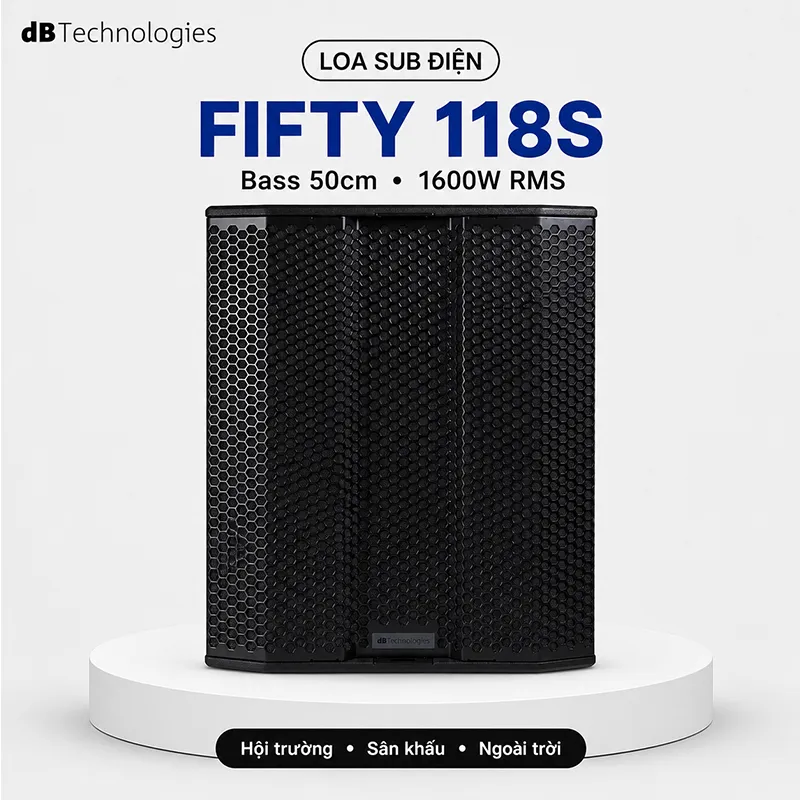 Loa sub điện dBTechnologies Fifty 118S