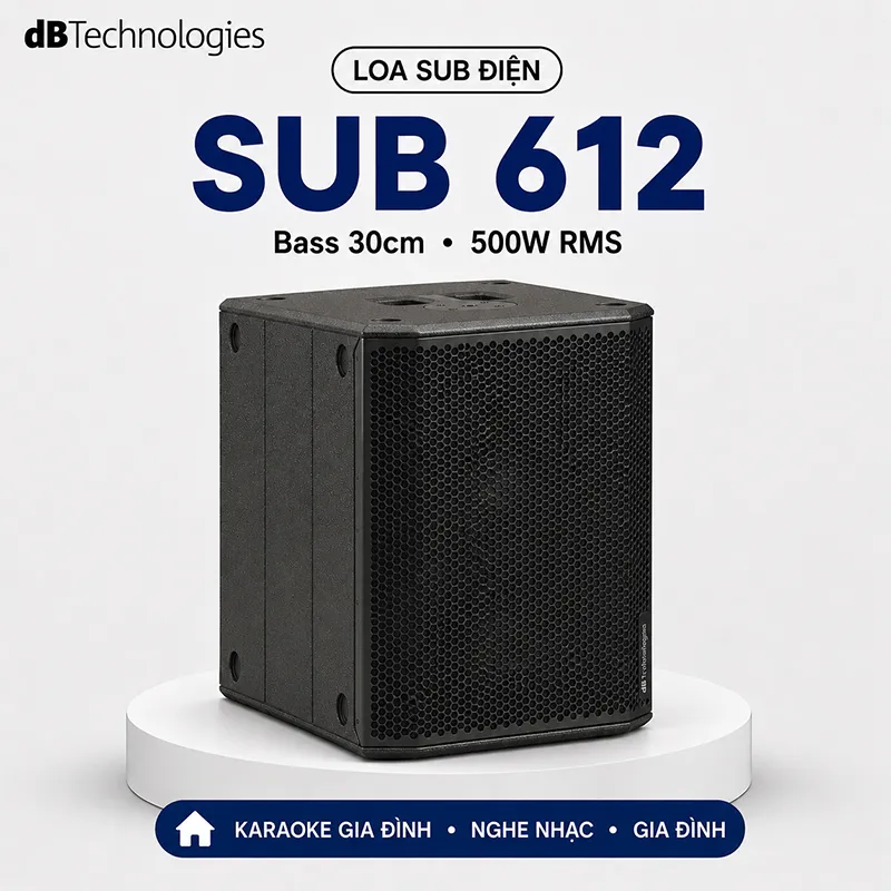 Loa sub điện dBTechnologies Sub 612