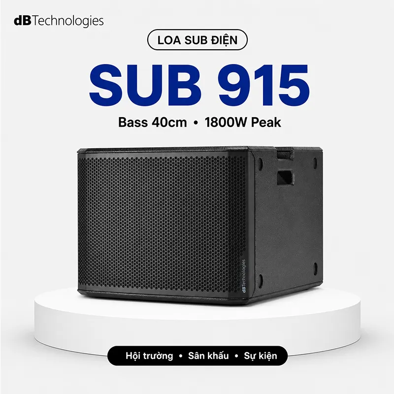 loa sub điện dBTechnologies SUB 915