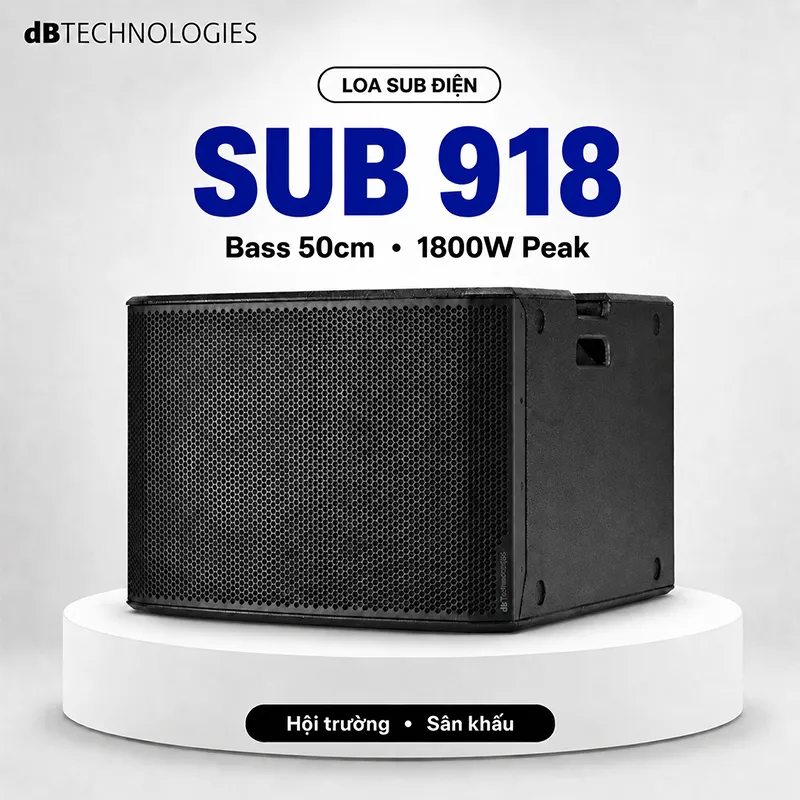 loa sub điện dBTechnologies SUB 918