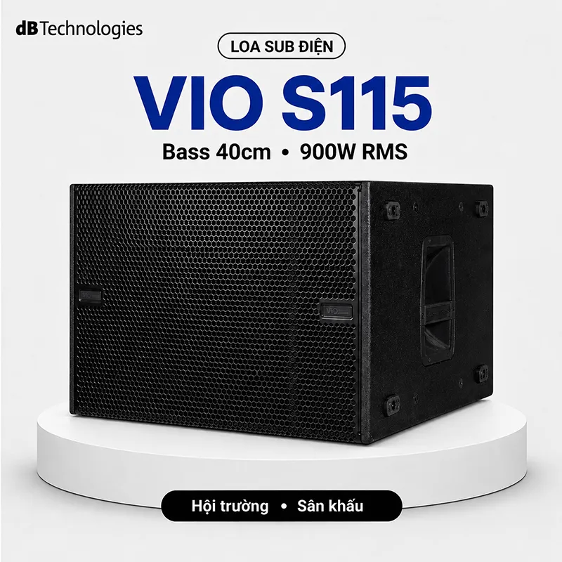 Loa sub điện dBTechnologies VIO S115