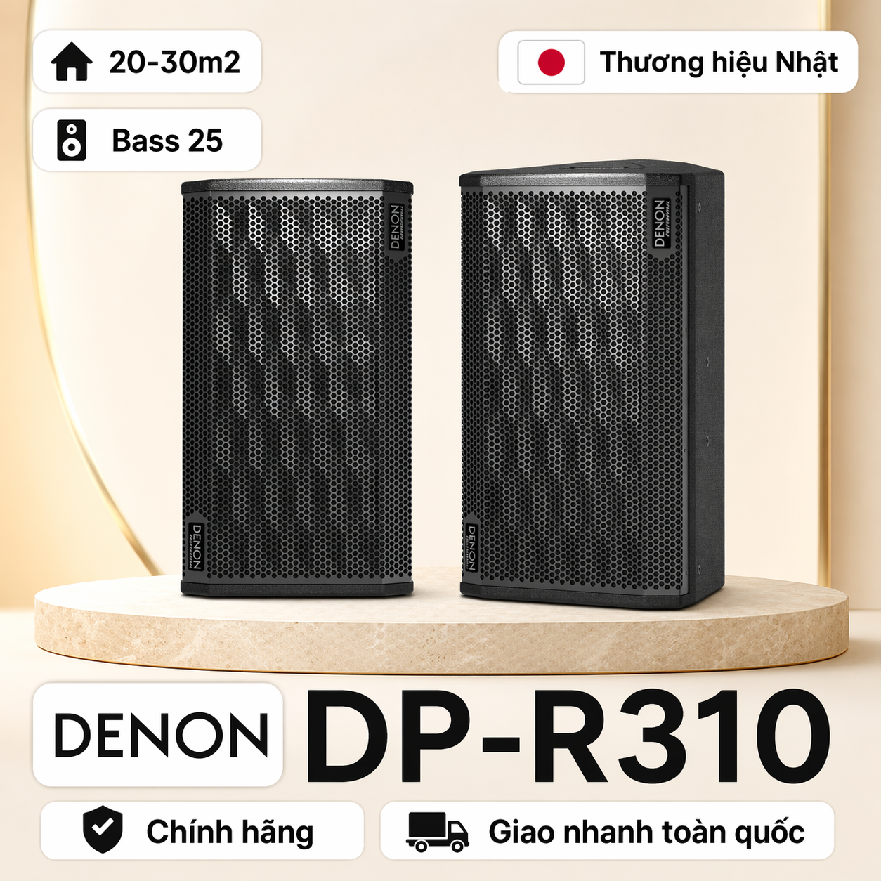 Loa karaoke Denon DP-R310 (Full bass 25 )