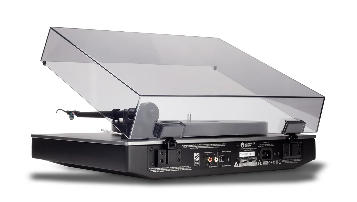 mặt sau đầu đĩa than Cambridge Audio Alva TT