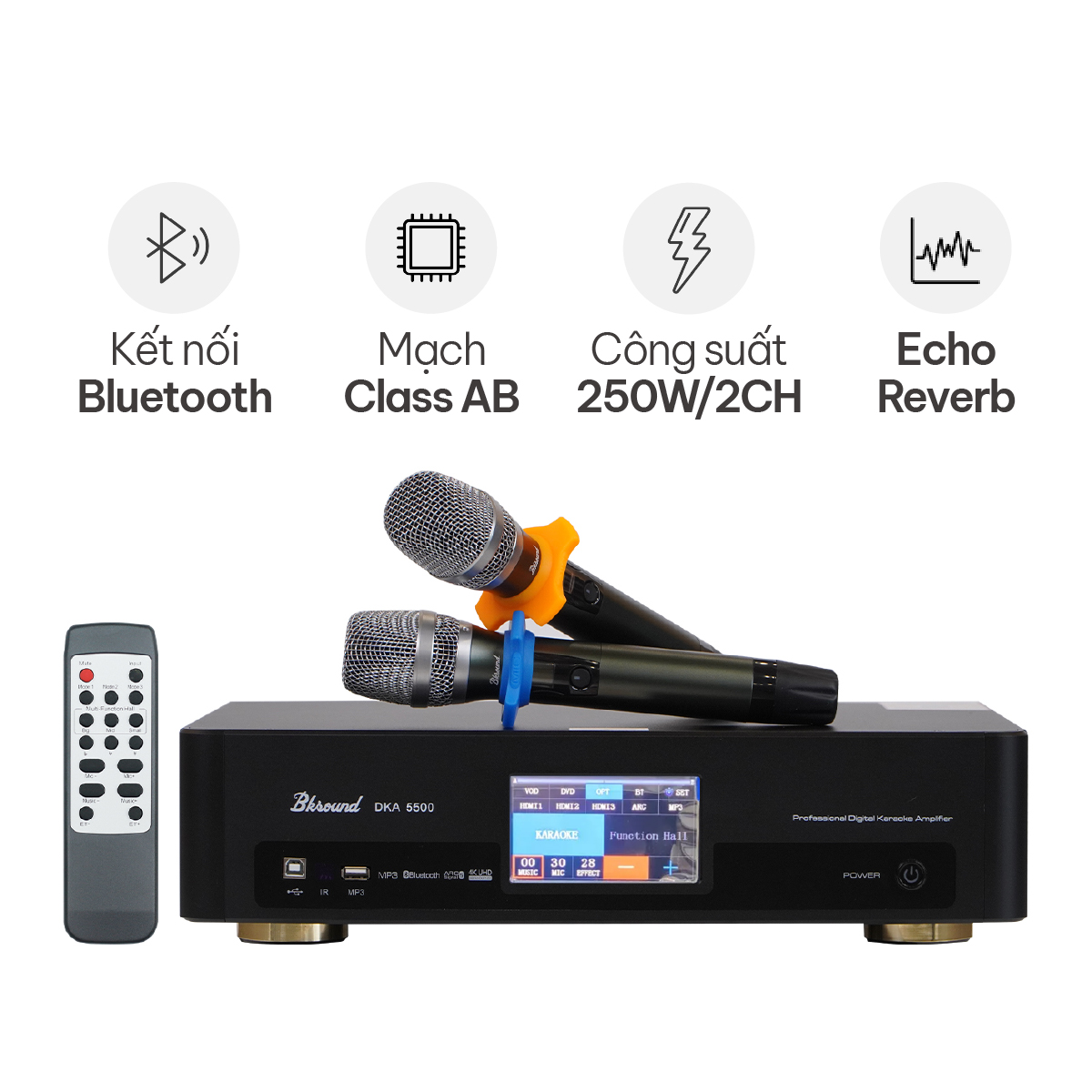 Digital Karaoke Power Amplifier Bksound DKA 5500