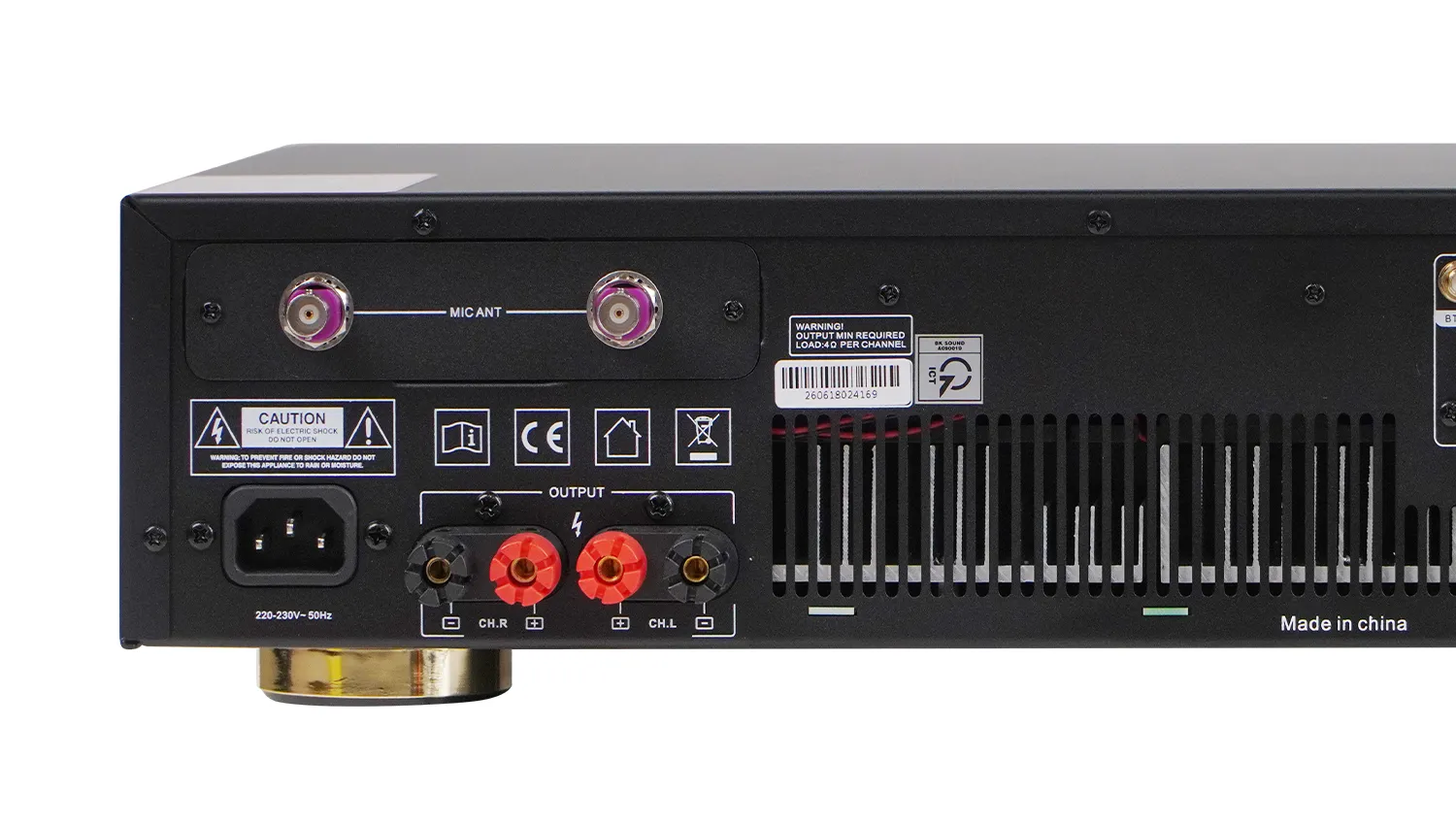 Digital Karaoke Power Amplifier BKSound DKA 6500