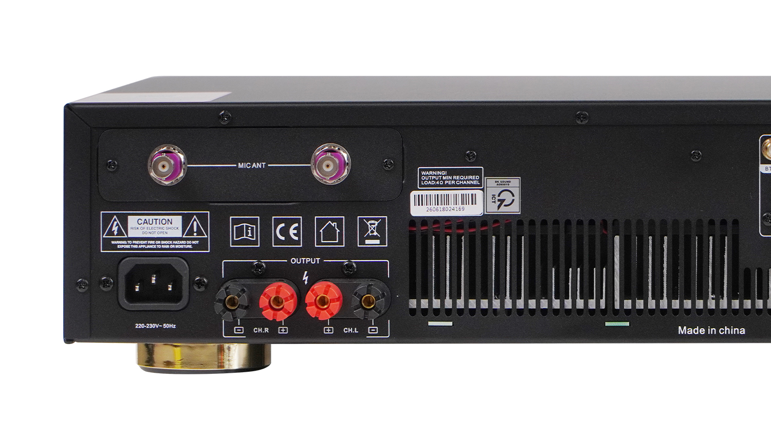 Digital Karaoke Power Amplifier BKSound DKA 6500