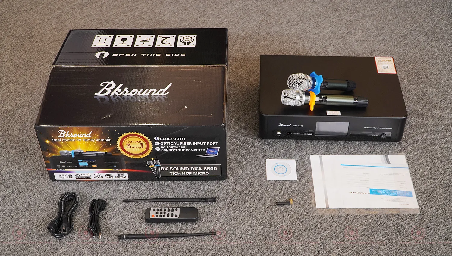 Digital Karaoke Power Amplifier BKSound DKA 6500