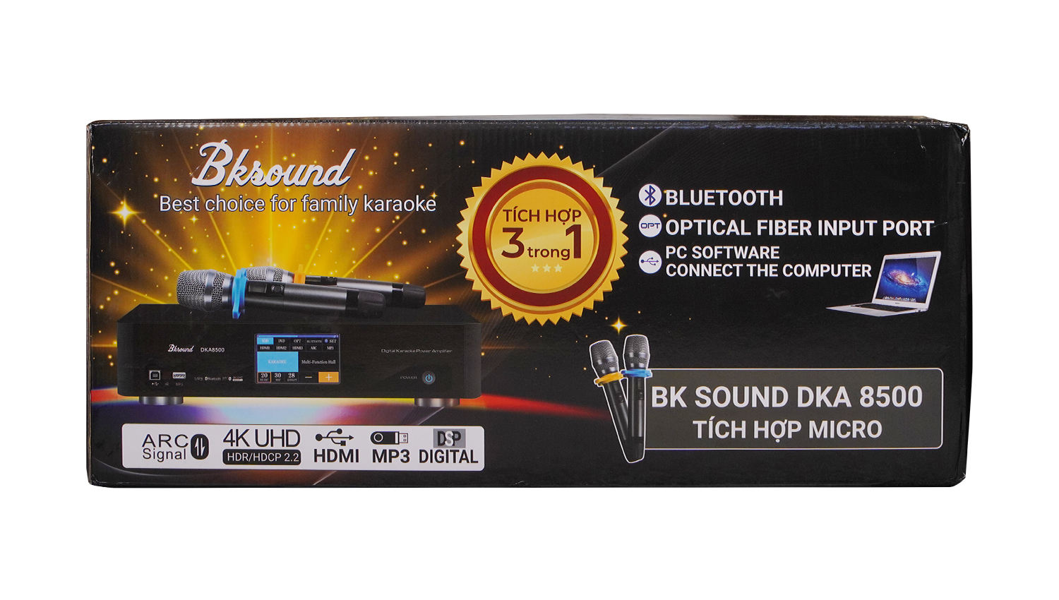 Digital Karaoke Power Amplifier BKSound DKA 8500