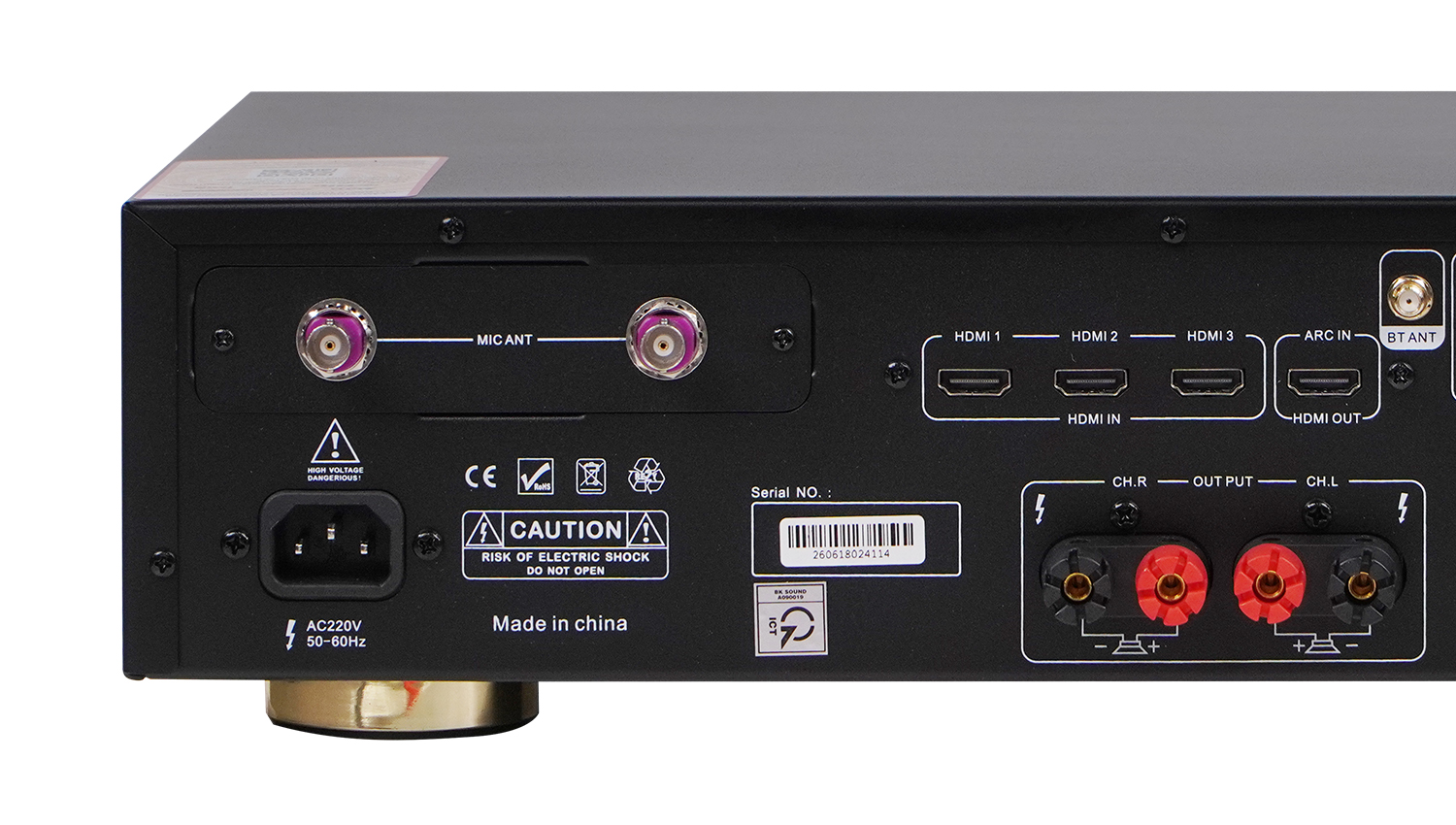 Digital Karaoke Power Amplifier Bksound DKA 8500