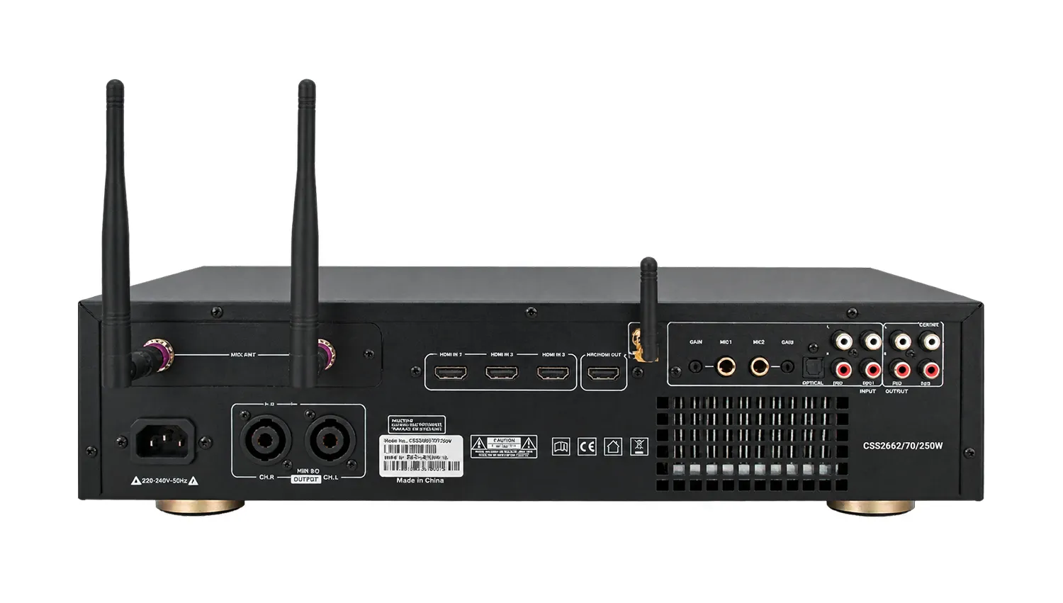 Digital Karaoke Power Amplifier Philips CSS2662/70/250W