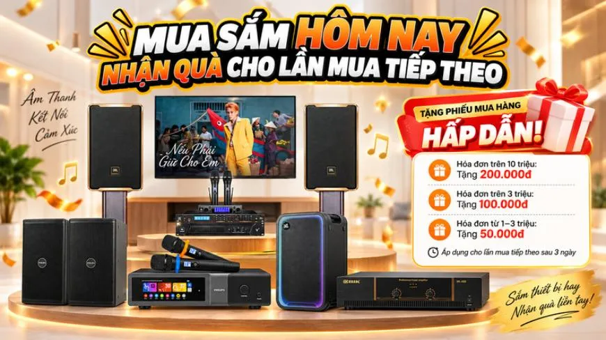ƯU ĐÃI TRI ÂN KHÁCH HÀNG BẢO CHÂU ELEC: MUA HÔM NAY – NHẬN QUÀ CHO LẦN MUA TIẾP THEO!