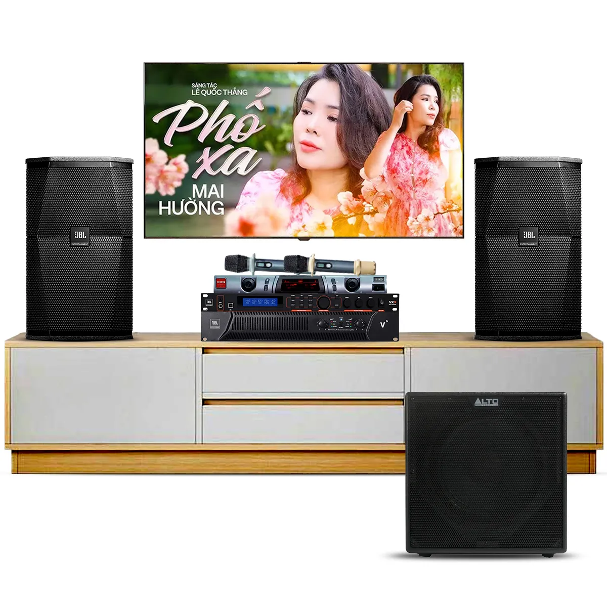 Dàn karaoke đồng bộ full JBL 05