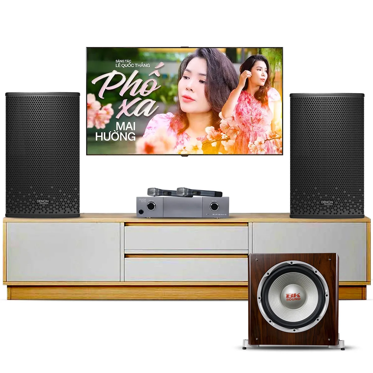 Dàn karaoke gia đình hiện đại Denon 01