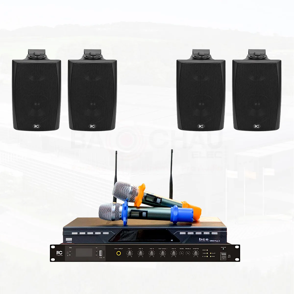 Hệ thống âm thanh nhà xưởng, thông báo nhạc nền 02