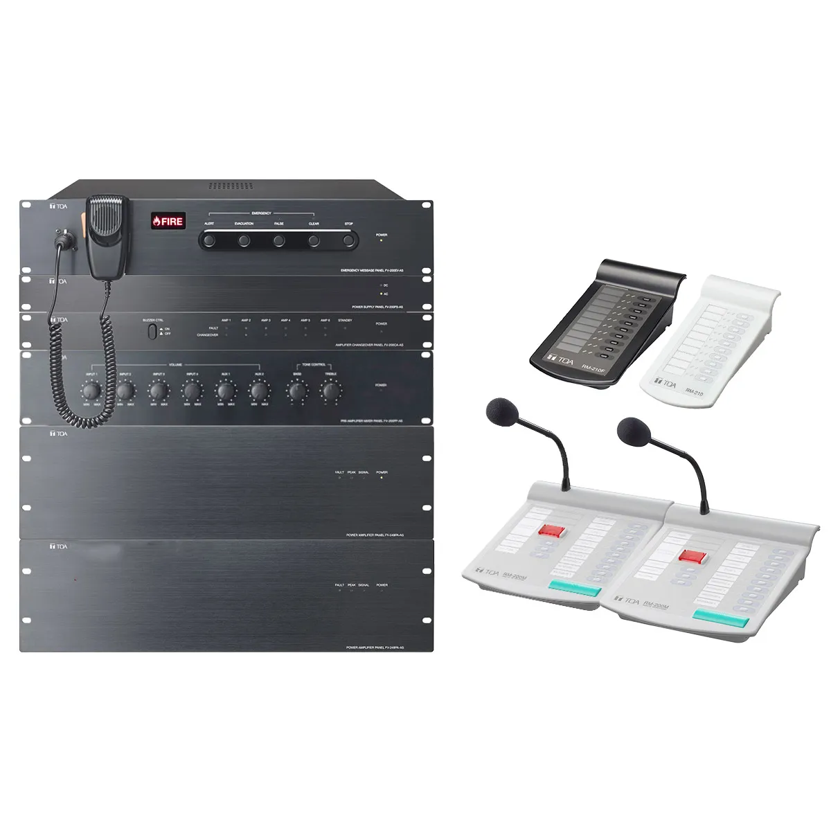 Hệ thống âm thanh thông báo TOA FV-200