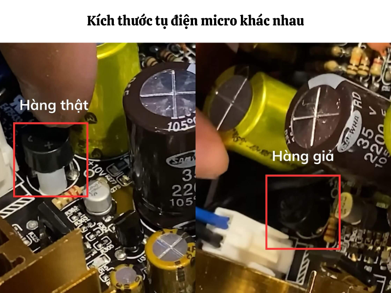 Hướng dẫn ph&acirc;n biệt thật giả vang số JBL VX8