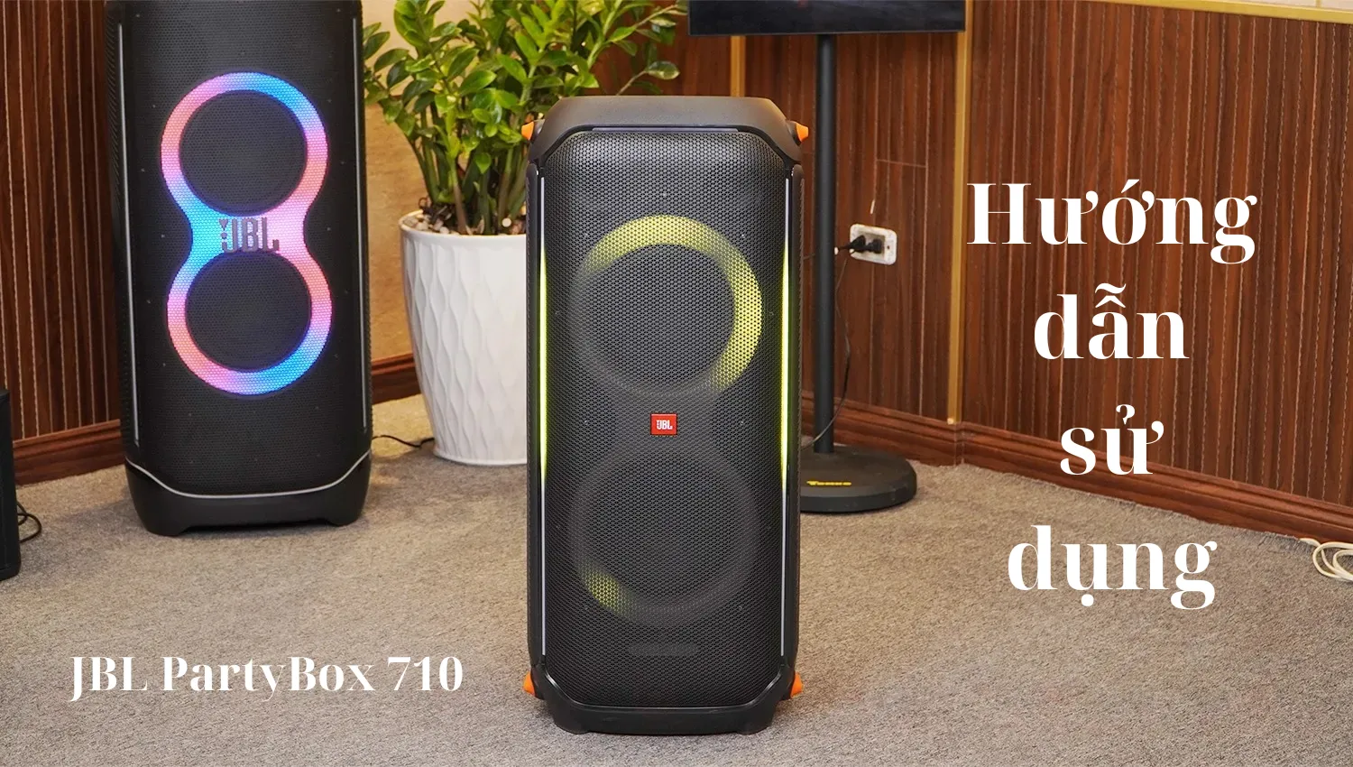 Hướng dẫn sử dụng loa JBL PartyBox 710 Chi Tiết A-Z