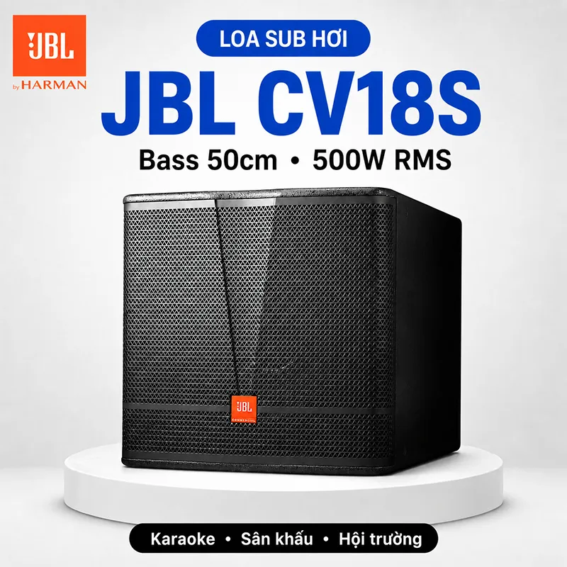 Loa sub hơi Bass 50cm JBL CV18S (Ba Sao) - Hình 1
