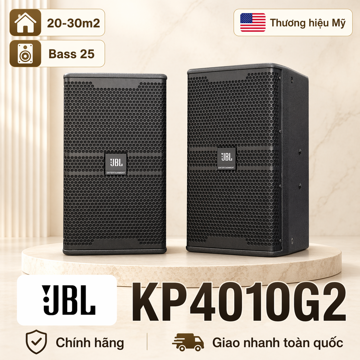 Loa JBL KP4010G2 (full bass 25- model mới)