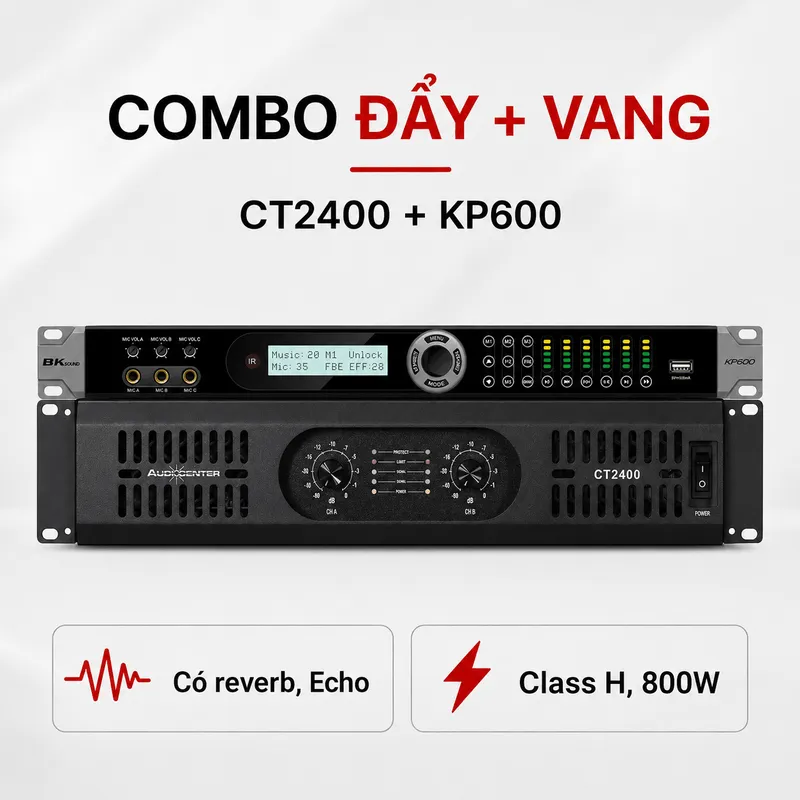 Combo đẩy vang KM17