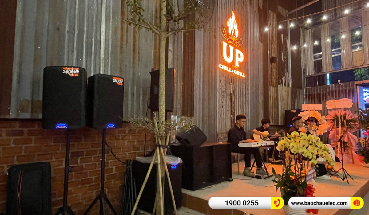 Lắp đặt âm thanh nhà hàng Alto cho quán buffet lẩu nướng Up Grill & Chill tại Cần thơ