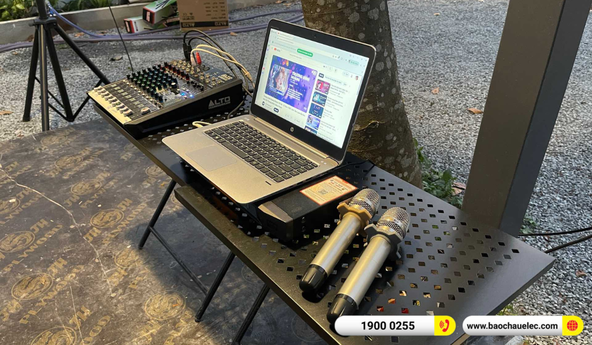 Lắp đặt d&agrave;n &acirc;m thanh Alto hơn 38tr cho qu&aacute;n c&agrave; ph&ecirc; H385 Acoustic tại B&igrave;nh Dương