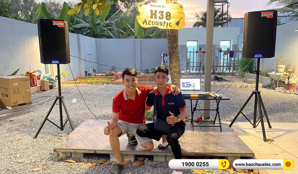 Lắp đặt d&agrave;n &acirc;m thanh Alto hơn 38tr cho qu&aacute;n c&agrave; ph&ecirc; H385 Acoustic tại B&igrave;nh Dương