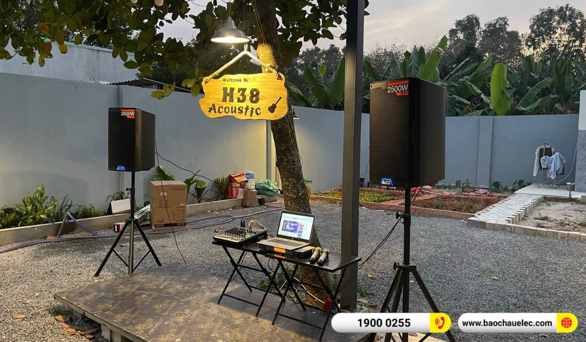 Lắp đặt d&agrave;n &acirc;m thanh Alto hơn 38tr cho qu&aacute;n c&agrave; ph&ecirc; H385 Acoustic tại B&igrave;nh Dương