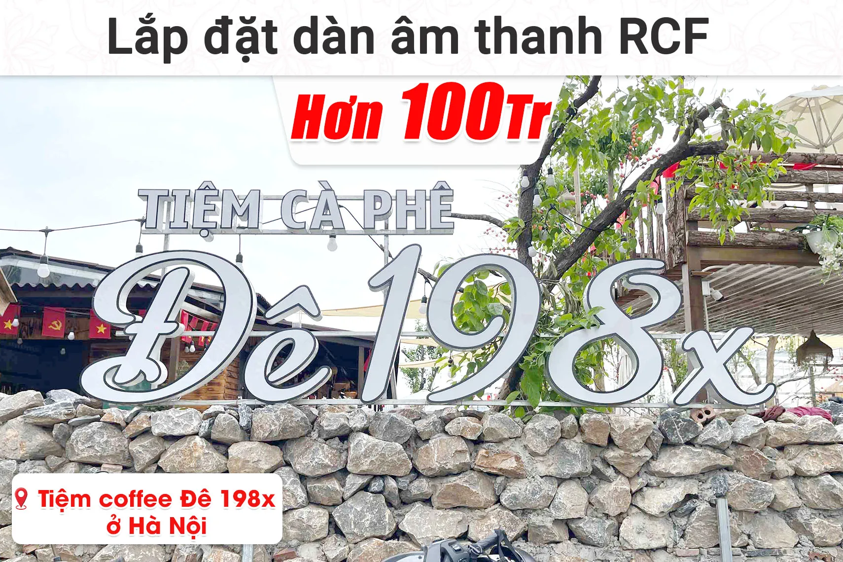lắp đặt dàn âm thanh RCF