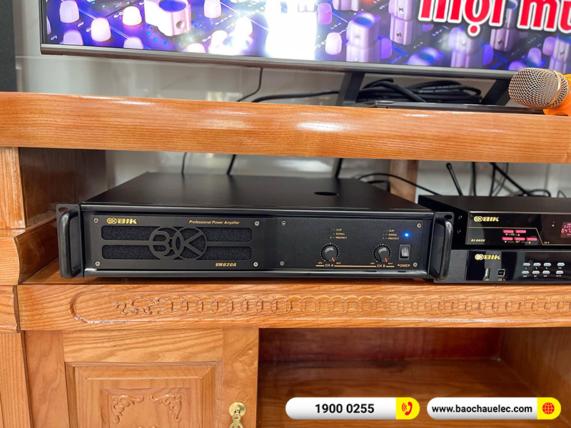 lắp đặt d&agrave;n karaoke