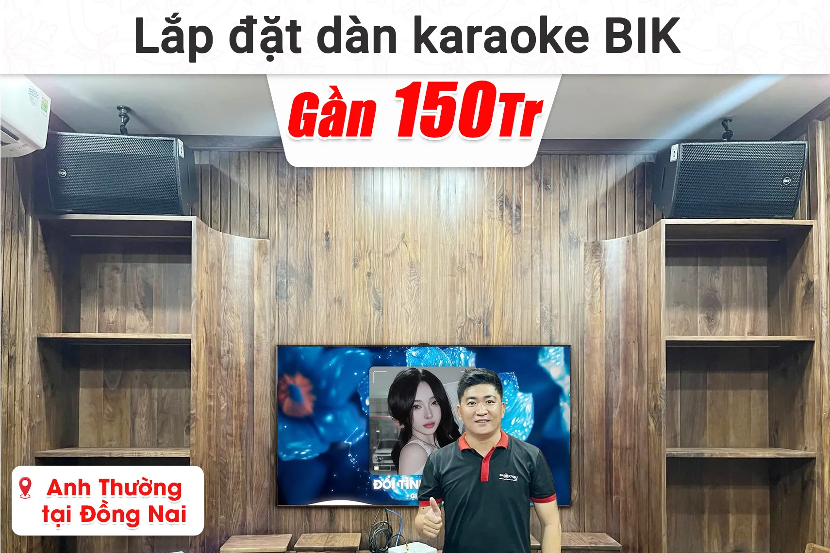 lắp đặt dàn âm thanh BIK