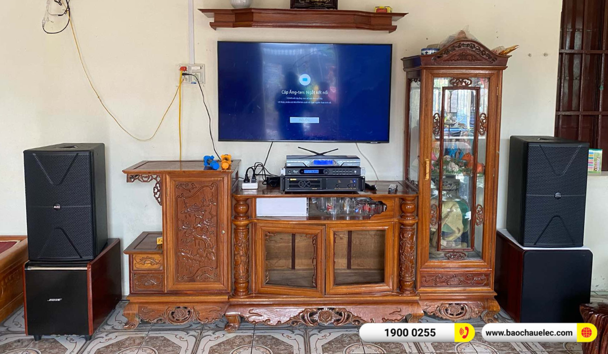 Lắp đặt d&agrave;n karaoke Alto hơn 34tr cho anh Huy&ecirc;n tại Nam Định