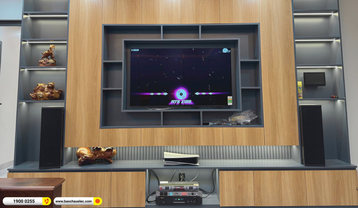 Lắp đặt dàn karaoke dBTechnologies cho anh Mười tại TP HCM