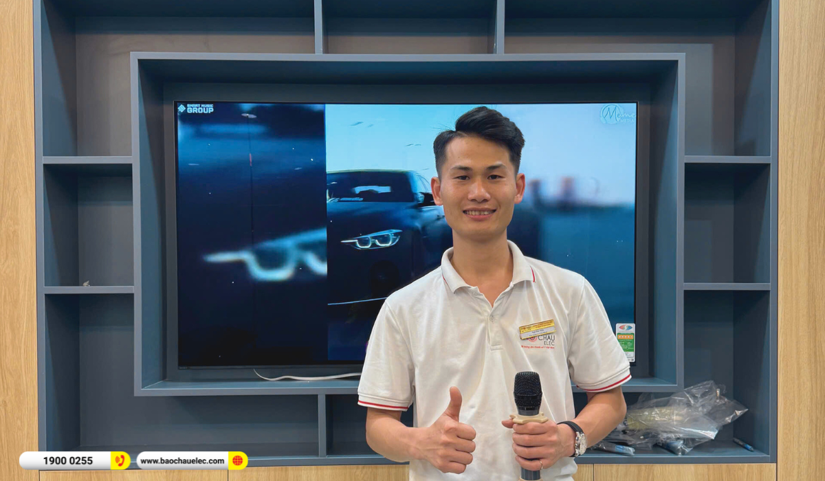 Lắp đặt dàn karaoke dBTechnologies cho anh Mười tại TP HCM