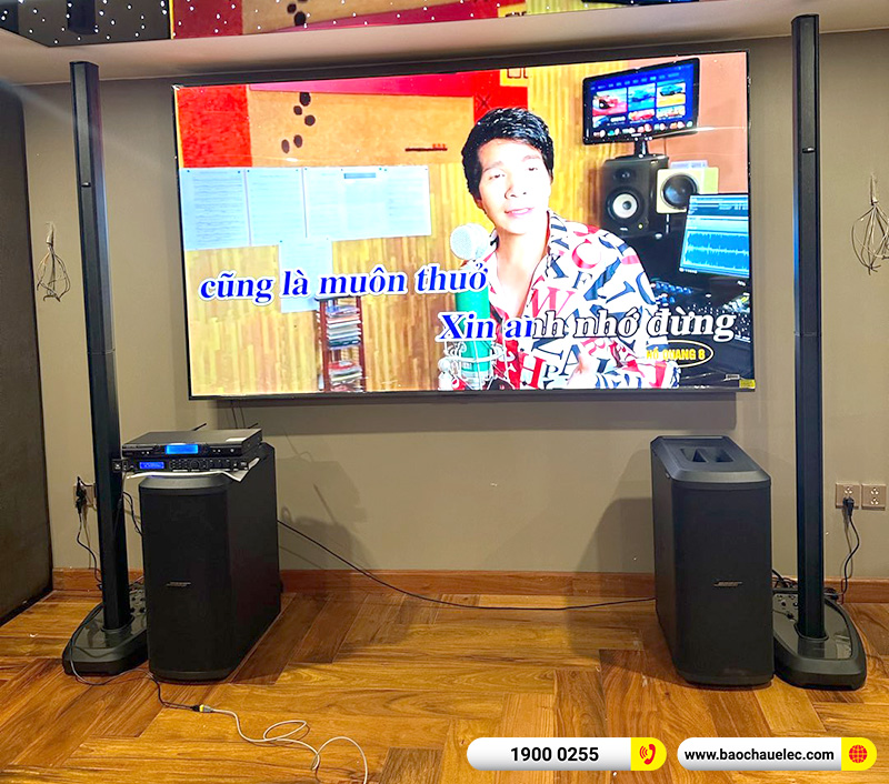 Lắp đặt d&agrave;n karaoke di động Bose