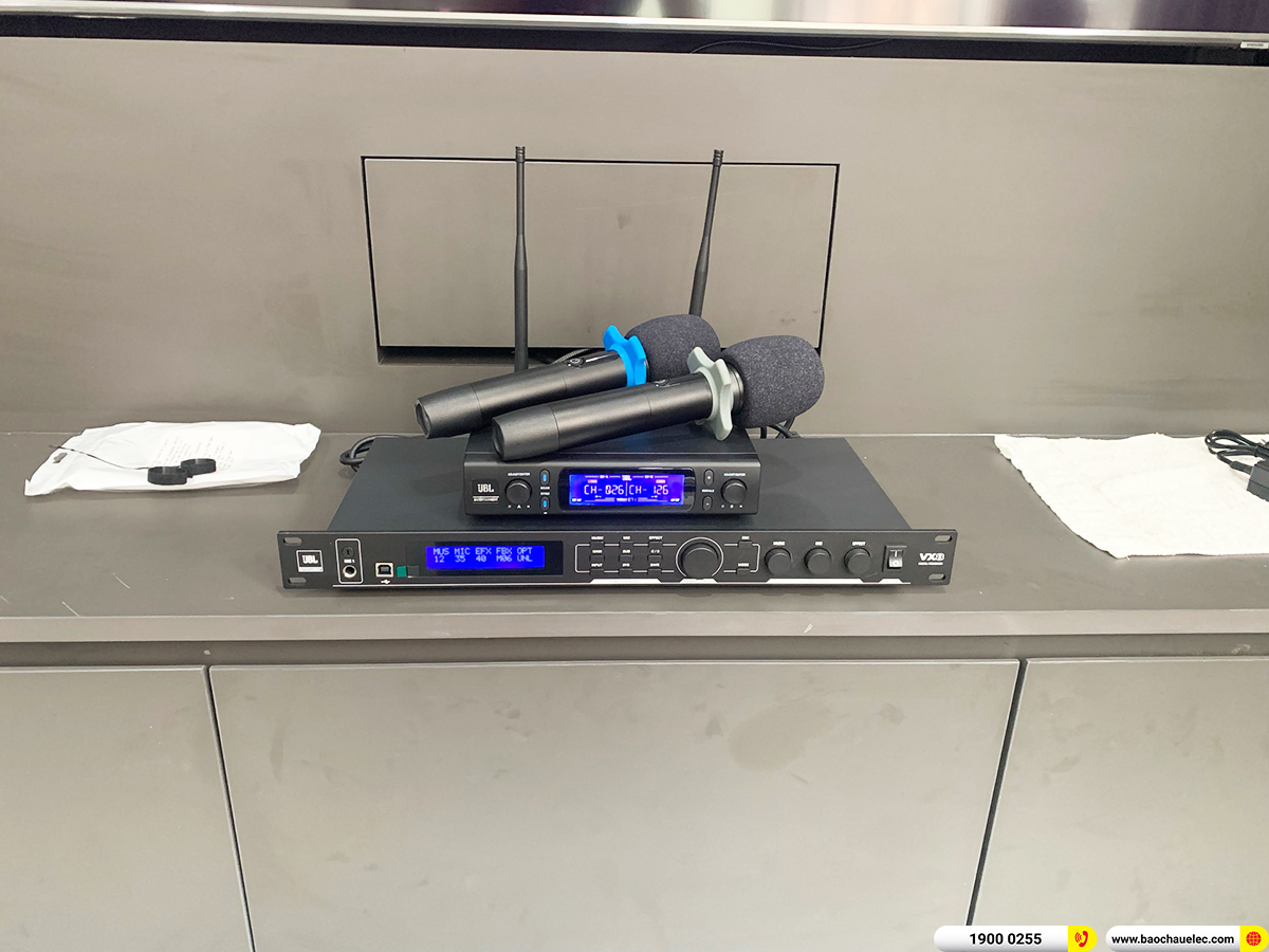 Lắp đặt d&agrave;n karaoke di động Bose gần 80tr cho c&ocirc; H&ograve;a ở TPHCM