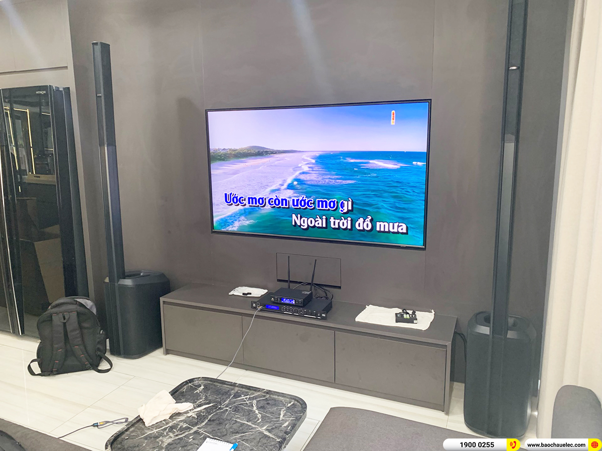 Lắp đặt d&agrave;n karaoke di động Bose gần 80tr cho c&ocirc; H&ograve;a ở TPHCM