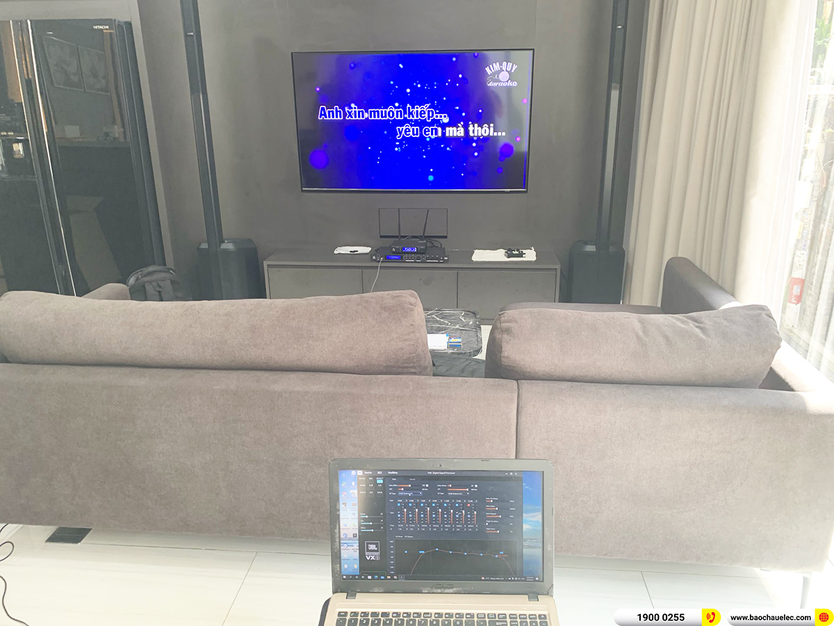 Lắp đặt d&agrave;n karaoke di động Bose gần 80tr cho c&ocirc; H&ograve;a ở TPHCM