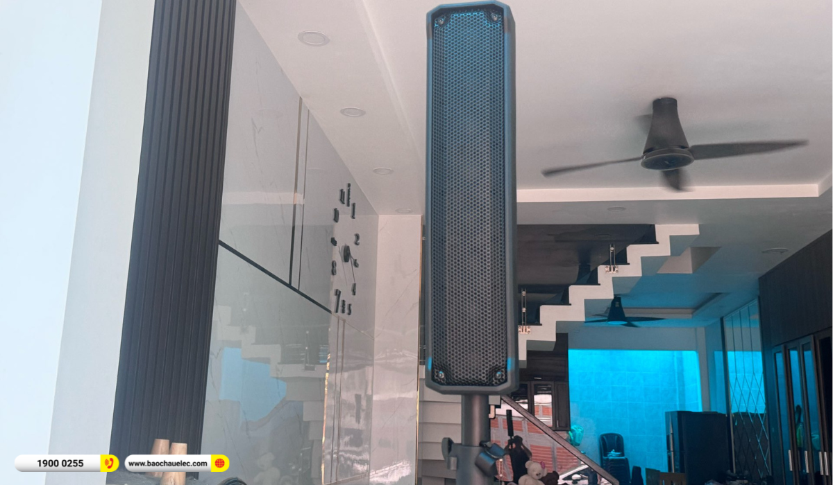 Lắp đặt d&agrave;n karaoke di động RCF hơn 73tr cho anh Vũ tại TP HCM