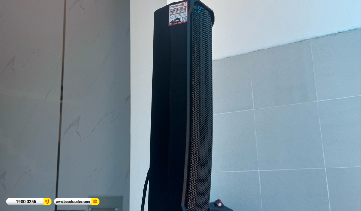 Lắp đặt d&agrave;n karaoke di động RCF hơn 73tr cho anh Vũ tại TP HCM