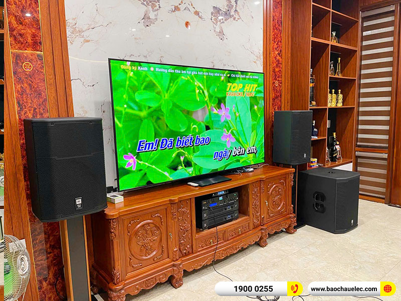 Lắp đăt d&agrave;n karaoke JBL