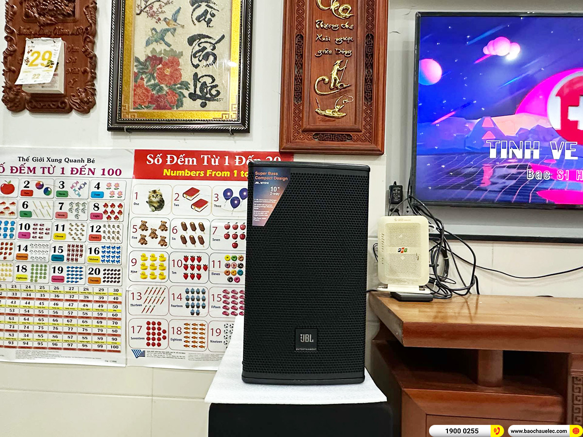 Lắp đặt d&agrave;n karaoke JBL hơn 45tr cho anh Huy ở TPHCM