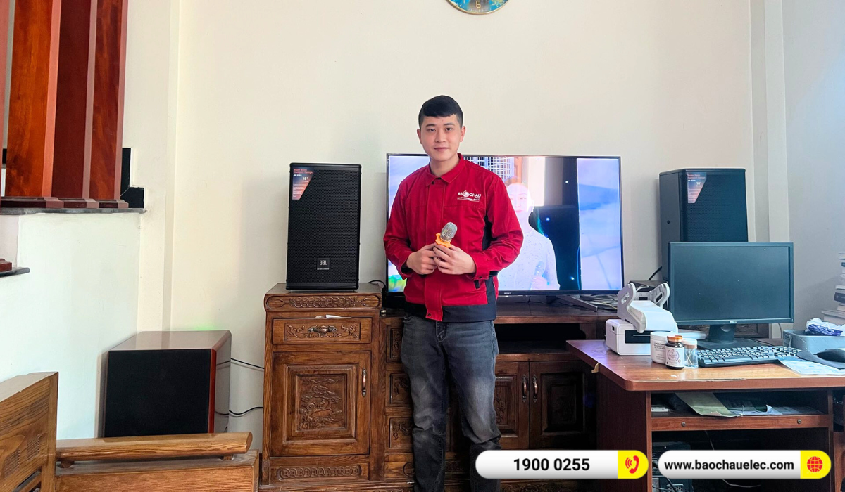Lắp đặt d&agrave;n karaoke JBL hơn 37tr cho anh T&ugrave;ng tại H&agrave; Nội (JBL MTS10, Bksound DKA 6500, Bksound SW512)