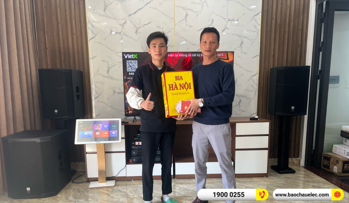 Lắp đặt d&agrave;n karaoke JBL hơn 154tr cho anh Xu&acirc;n tại Hải Ph&ograve;ng