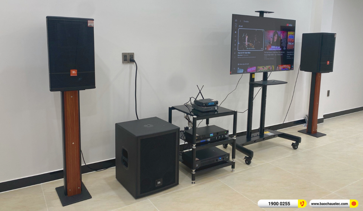 Lắp đặt d&agrave;n karaoke, nghe nhạc JBL hơn 102tr cho anh To&agrave;n tại TP HCM