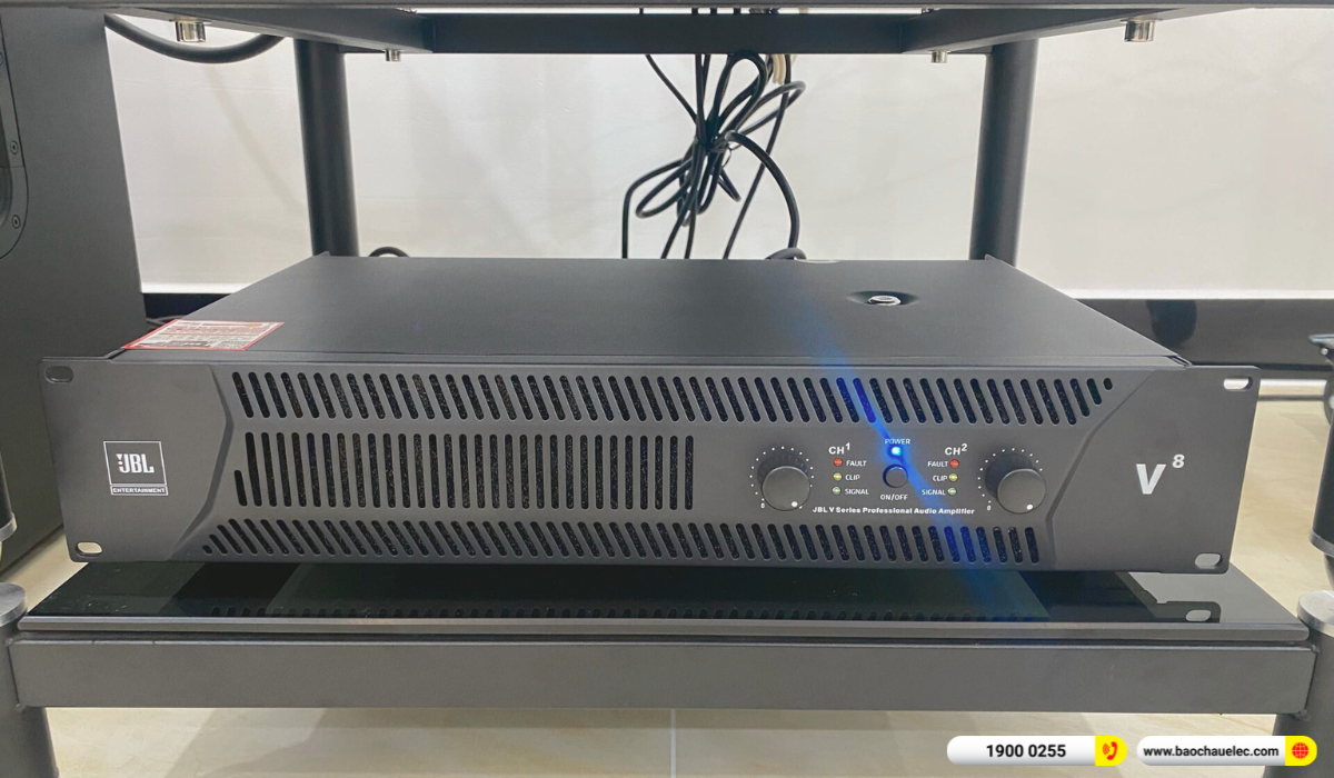 Lắp đặt d&agrave;n karaoke, nghe nhạc JBL hơn 102tr cho anh To&agrave;n tại TP HCM