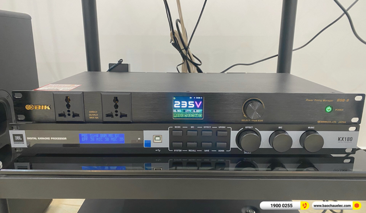 Lắp đặt d&agrave;n karaoke, nghe nhạc JBL hơn 102tr cho anh To&agrave;n tại TP HCM