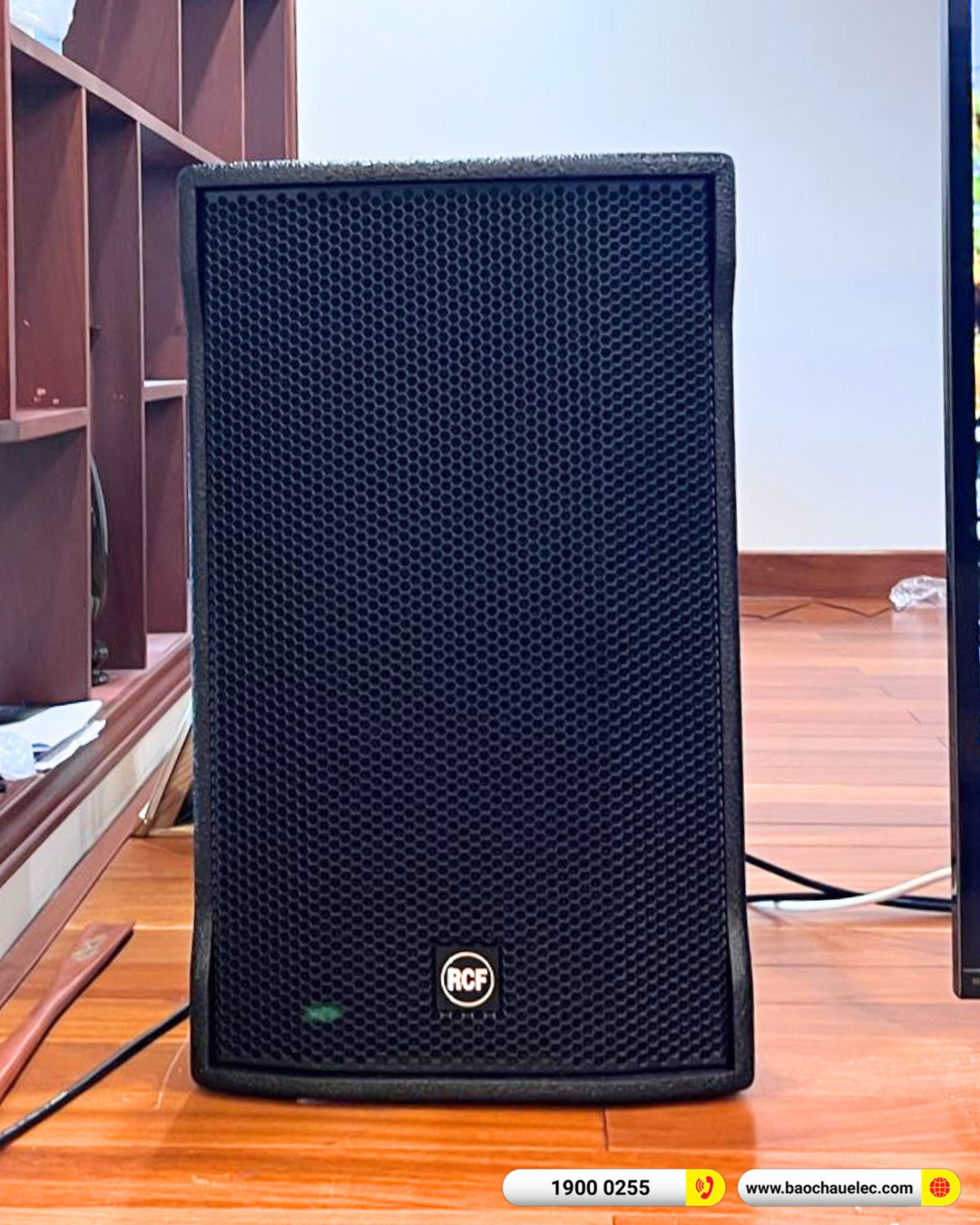 Lắp đặt d&agrave;n karaoke RCF hơn 140tr cho chị Thủy tại H&agrave; Nội