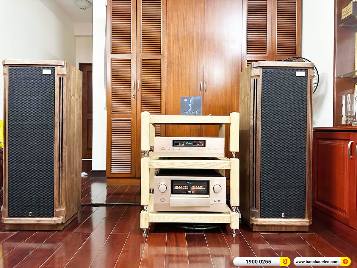 Lắp đặt d&agrave;n nghe nhạc Hi-end Tannoy gần 645tr cho anh Thanh ở TPHCM