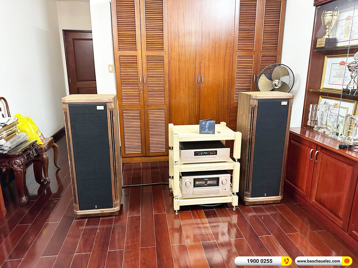 Lắp đặt d&agrave;n nghe nhạc Hi-end Tannoy gần 645tr cho anh Thanh ở TPHCM